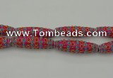 CIB634 16*60mm rice fashion Indonesia jewelry beads wholesale