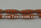 CIB635 16*60mm rice fashion Indonesia jewelry beads wholesale