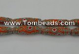 CIB647 16*60mm rice fashion Indonesia jewelry beads wholesale