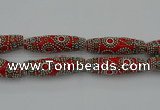 CIB648 16*60mm rice fashion Indonesia jewelry beads wholesale