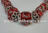 CIB81 16*22mm oval fashion Indonesia jewelry beads wholesale