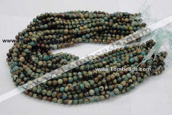 CIJ01 15.5 inches 6mm round impression jasper beads wholesale