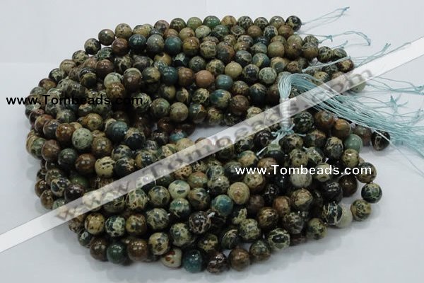 CIJ03 15.5 inches 12mm round impression jasper beads wholesale