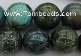 CIJ108 15.5 inches 12mm round dyed impression jasper beads wholesale