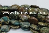 CIJ11 15.5 inches 8*10mm oval impression jasper beads wholesale