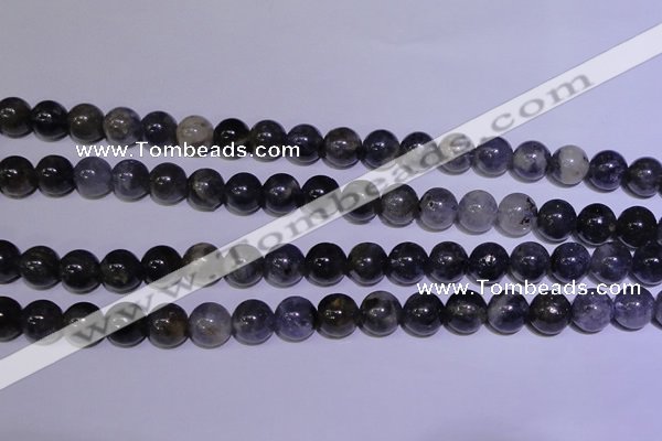 CIL03 15.5 inches 8mm round natural iolite gemstone beads