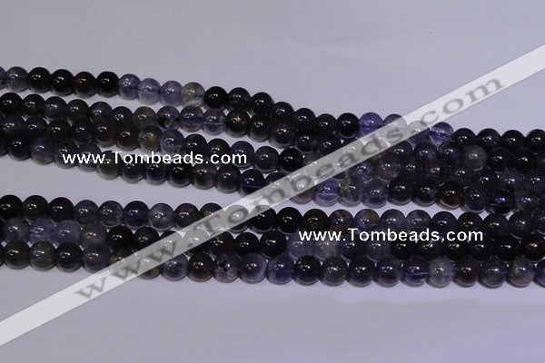 CIL10 15.5 inches 5mm round A grade natural iolite gemstone beads