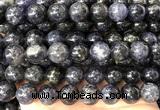 CIL143 15 inches 12mm round iolite gemstone beads