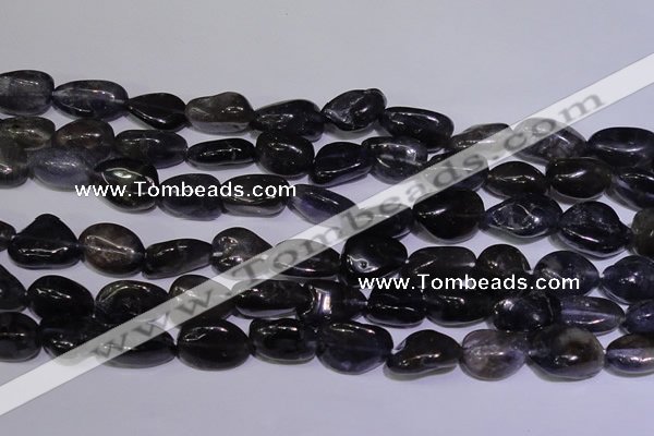 CIL42 15.5 inches 8*12mm – 8*14mm nuggets natural iolite gemstone beads