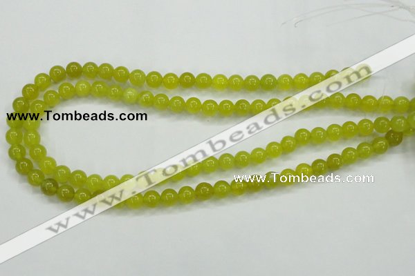 CKA04 15.5 inches 8mm round Korean jade gemstone beads