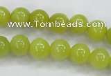 CKA05 15.5 inches 10mm round Korean jade gemstone beads