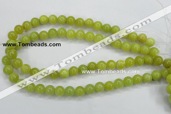 CKA05 15.5 inches 10mm round Korean jade gemstone beads