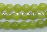 CKA103 15.5 inches 10mm round Korean jade gemstone beads