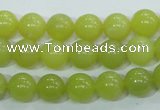 CKA103 15.5 inches 10mm round Korean jade gemstone beads