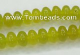 CKA11 15.5 inches 6*10mm rondelle Korean jade gemstone beads