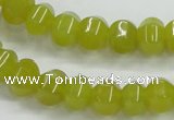 CKA14 15.5 inches 6*10mm rondelle Korean jade gemstone beads