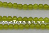 CKA202 15.5 inches 6mm round Korean jade gemstone beads