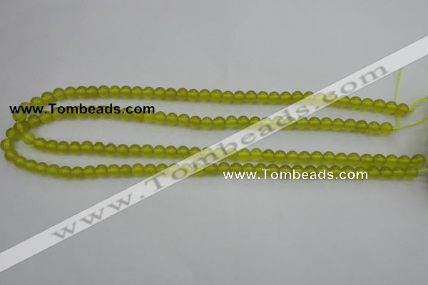 CKA202 15.5 inches 6mm round Korean jade gemstone beads