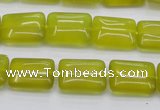 CKA261 15.5 inches 12*16mm rectangle Korean jade gemstone beads