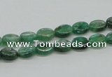 CKC109 16 inches 6*8mm oval natural green kyanite beads wholesale