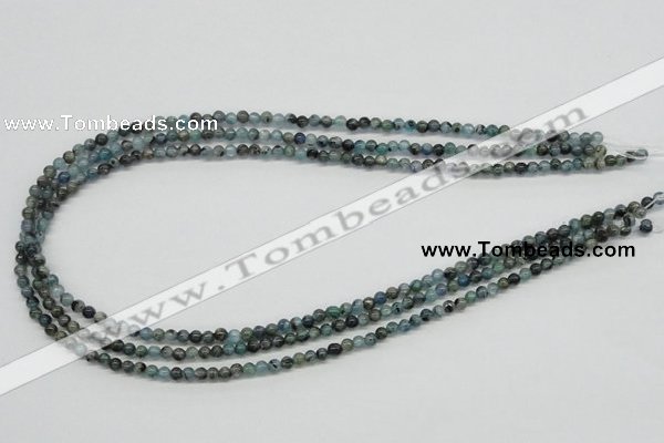 CKC15 16 inches 4mm round natural kyanite beads wholesale