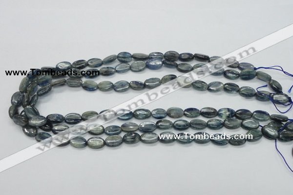 CKC205 15.5 inches 8*12mm oval natural kyanite beads wholesale