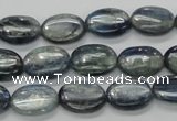 CKC206 15.5 inches 10*14mm oval natural kyanite beads wholesale