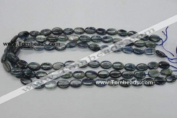 CKC206 15.5 inches 10*14mm oval natural kyanite beads wholesale