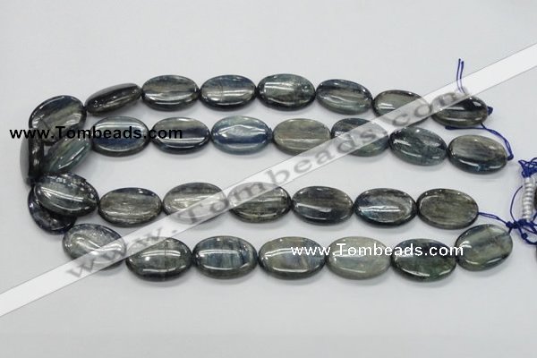 CKC209 15.5 inches 18*25mm oval natural kyanite beads wholesale