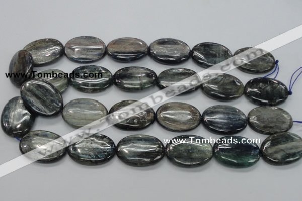 CKC210 15.5 inches 22*30mm oval natural kyanite beads wholesale