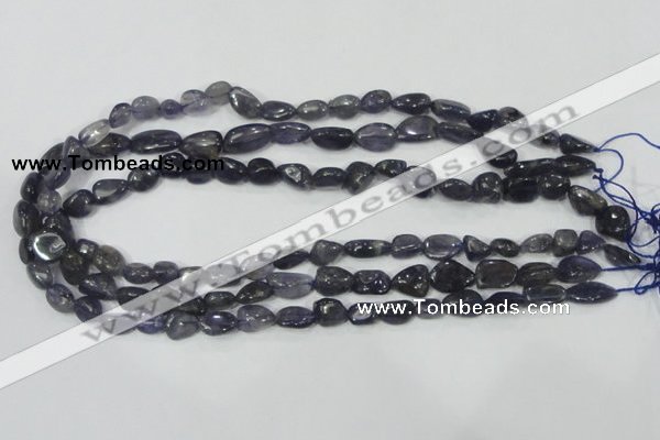 CKC218 15.5 inches 10*14mm nugget natural kyanite gemstone beads