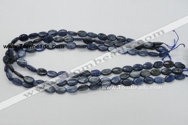 CKC220 15.5 inches 8*12mm oval natural kyanite beads wholesale