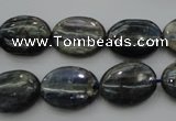 CKC228 15.5 inches 12*16mm oval natural kyanite beads wholesale