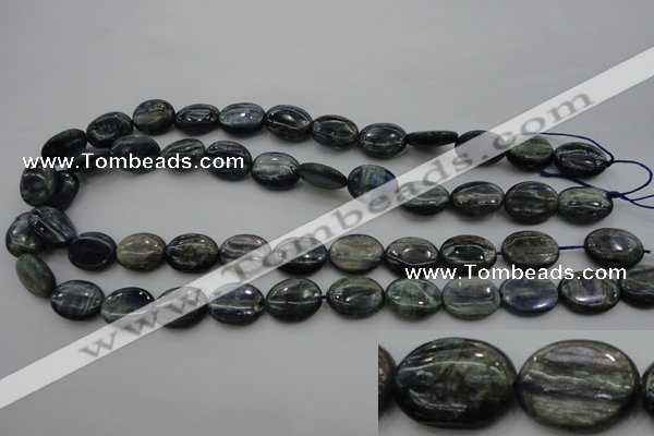 CKC228 15.5 inches 12*16mm oval natural kyanite beads wholesale