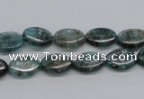 CKC23 16 inches 8*12mm oval natural kyanite beads wholesale