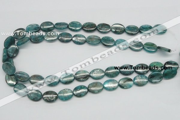 CKC24 16 inches 12*16mm oval natural kyanite beads wholesale