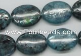 CKC25 16 inches 15*20mm oval natural kyanite beads wholesale