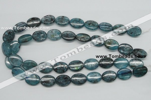 CKC25 16 inches 15*20mm oval natural kyanite beads wholesale