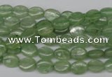 CKC265 15.5 inches 6*8mm oval natural green kyanite beads