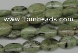 CKC270 15.5 inches 8*12mm oval natural green kyanite beads