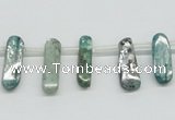 CKC31 16 inches 6*25mm wand natural kyanite beads wholesale