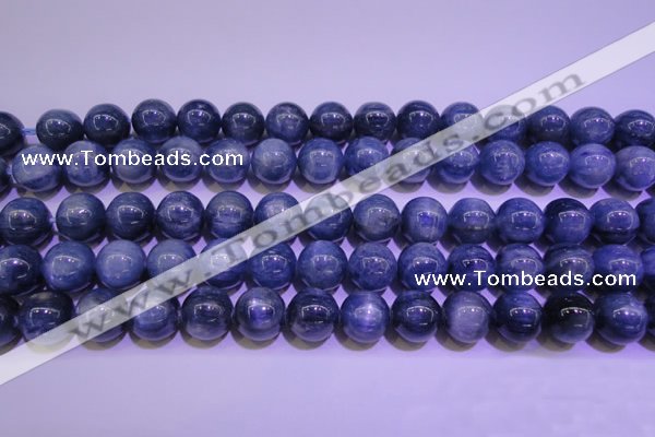 CKC406 15.5 inches 10mm round A grade natural blue kyanite beads