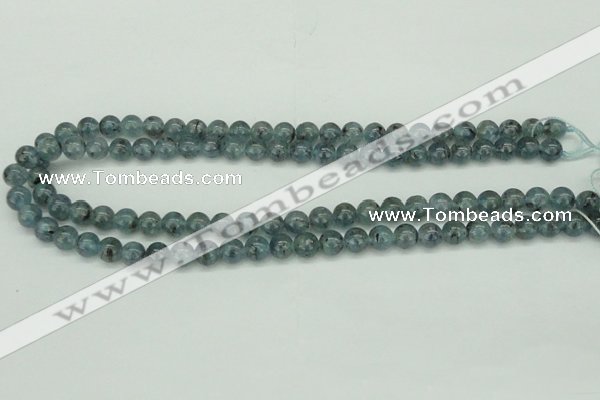 CKC452 15.5 inches 8mm round natural kyanite beads wholesale