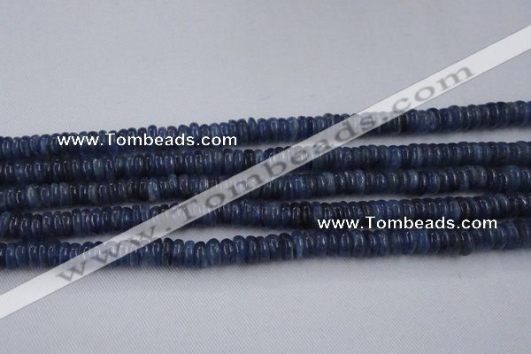 CKC501 15.5 inches 3*6mm rondelle natural Brazilian kyanite beads