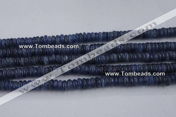 CKC503 15.5 inches 4*10mm rondelle natural Brazilian kyanite beads