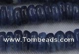 CKC504 15.5 inches 4*12mm rondelle natural Brazilian kyanite beads