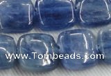 CKC525 15.5 inches 16mm square natural Brazilian kyanite beads