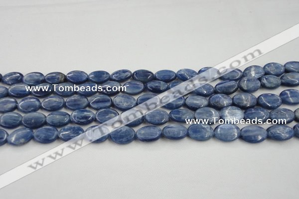 CKC531 15.5 inches 6*8mm oval natural Brazilian kyanite beads
