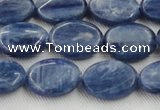 CKC532 15.5 inches 8*10mm oval natural Brazilian kyanite beads