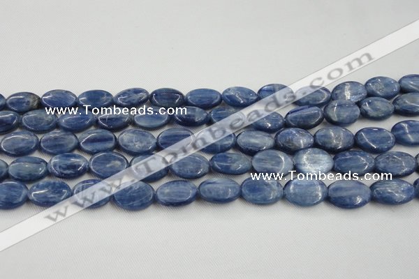 CKC533 15.5 inches 8*15mm oval natural Brazilian kyanite beads